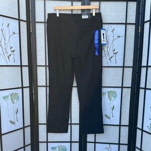 Hilary Radley Women's Black Straight Leg Pants